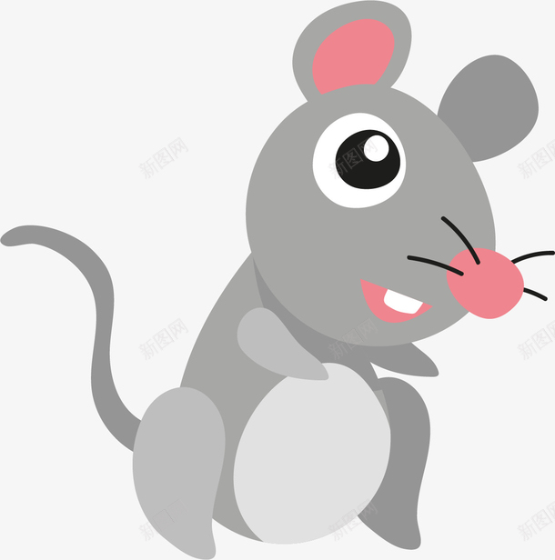 卡通小老鼠装饰贴纸png免抠素材_新图网 https://ixintu.com 卡通小老鼠动物 可爱动物 墙纸 小老鼠 小老鼠动物 小老鼠动物角色 简笔鼠 老鼠生日 贴纸