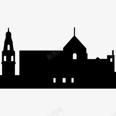 科尔多瓦清真寺大教堂西班牙图标图标