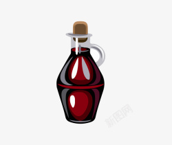 玻璃调味瓶玻璃调味瓶矢量图图标高清图片
