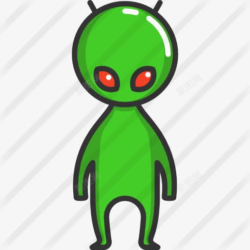 外来图标png_新图网 https://ixintu.com UFO 其他星系 外星人 空间