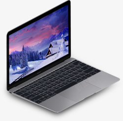 透明的Macbookmacbook苹果电脑苹果笔记本高清图片