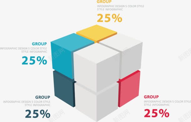 手绘立方体百分比数据png免抠素材_新图网 https://ixintu.com PPT 手绘 数据 正方形 立体 立方体 魔方