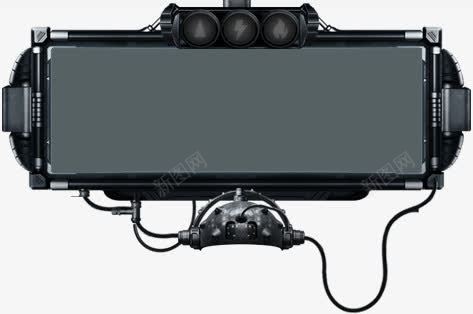 游戏机屏幕黑色png免抠素材_新图网 https://ixintu.com 屏幕 彩色游戏机 游戏机 黑色