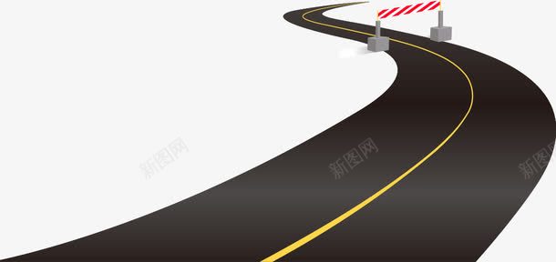 手绘弯曲的道路png免抠素材_新图网 https://ixintu.com S路 手绘 比赛专用 终点 赛道