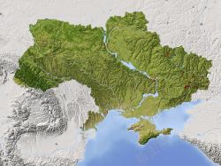 乌克兰地图乌克兰卫星地图背景高清图片