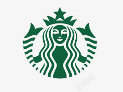 咖啡LOGO星巴克logo图标高清图片