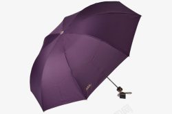防晒防紫外线小黑伞折叠商务雨伞天堂伞高清图片