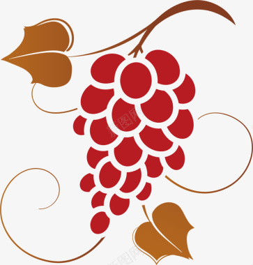 葡萄白酒logo图标图标