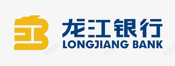龙江银行LOGO矢量图图标图标
