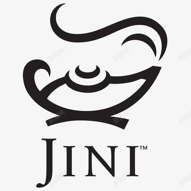 英文logo图标png_新图网 https://ixintu.com logo设计 冒烟 英文 茶壶 黑色