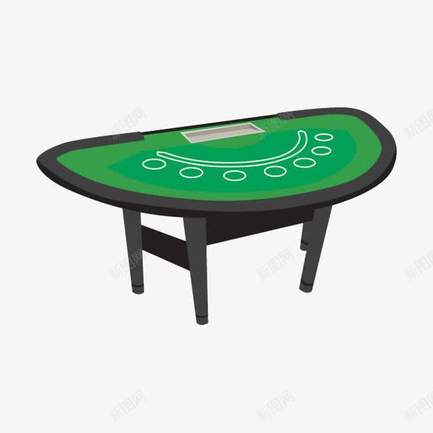 卡通绿色赌桌png免抠素材_新图网 https://ixintu.com 卡通赌桌 绿色赌桌 赌场摆设 轮盘游戏