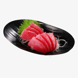 红色生鱼片产品实物红色金枪鱼刺身高清图片