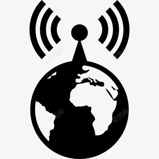 该传输图标png_新图网 https://ixintu.com WiFi信号 世界 地球 技术 无线 无线上网 无线连接