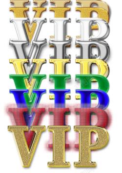 白色会员卡商业VIP字体高清图片