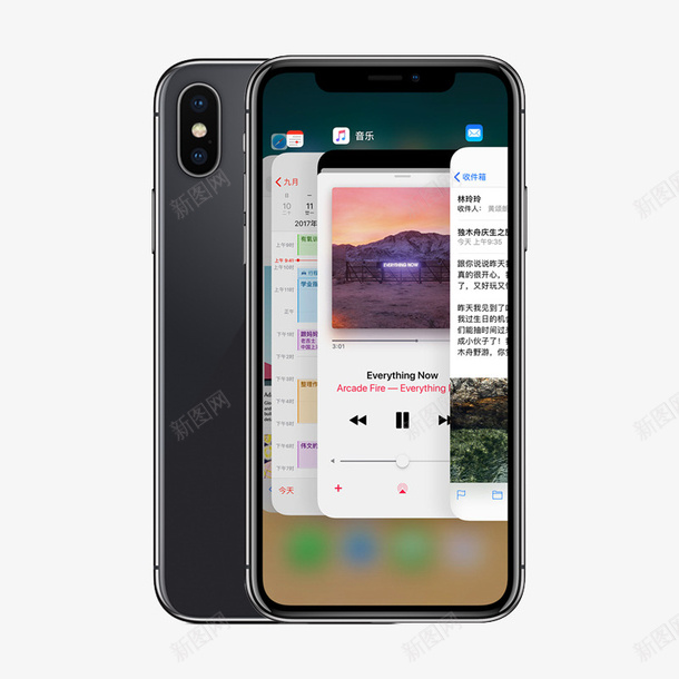 58英寸苹果X手机psd免抠素材_新图网 https://ixintu.com 58英寸 Apple X iPhone iphone iphoneX x 手机 苹果 苹果X