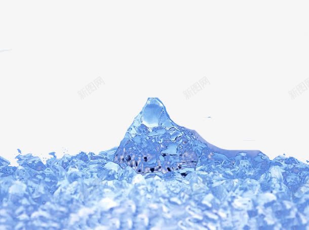 三角形的冰块png免抠素材_新图网 https://ixintu.com 一堆碎冰 三角形 冰块 刨冰