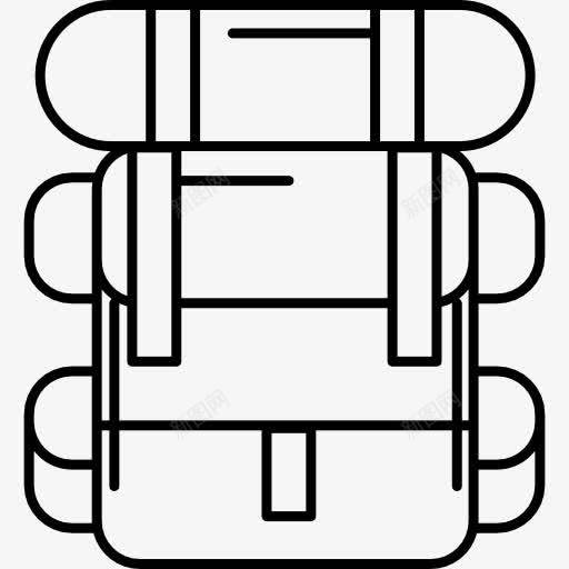 登山背标图标png_新图网 https://ixintu.com 体育 冒险运动 悬崖攀登 登山运动 高度