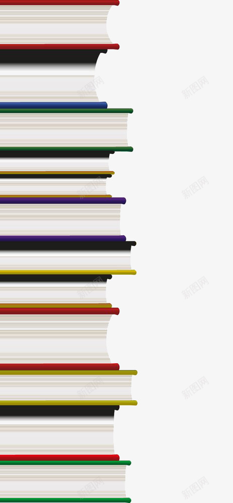 堆积的书本png免抠素材_新图网 https://ixintu.com 书本 书籍的一角 书记 合集 堆积 课本