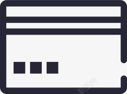 icon银行卡icon联系方式银行卡矢量图图标高清图片