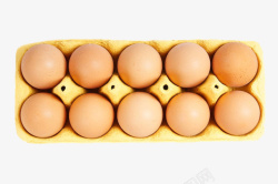 鸡蛋托一盒鸡蛋高清图片