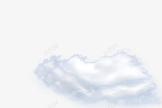 云朵png免抠素材_新图网 https://ixintu.com 不透明 云层 天空 流云 白色