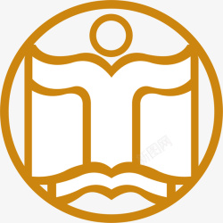 湖南商学院logo圆形的商学院logo矢量图图标高清图片