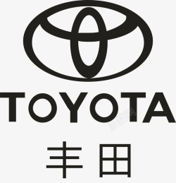 丰田雅力士汽车图标丰田汽车logo矢量图图标高清图片