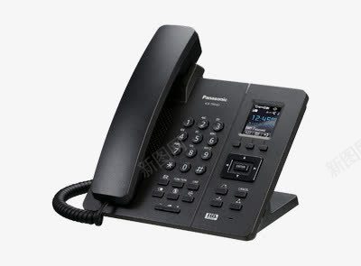 现代电话png免抠素材_新图网 https://ixintu.com 商务 实拍 座机 电话 通信 黑色