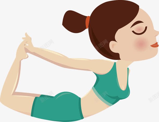弯曲的瑜伽姿势png免抠素材_新图网 https://ixintu.com 人 人体 健康 健康的生活方式 健身 儿童瑜伽 可爱 平衡 手 放松 瑜伽 生活方式 美女弯腰 身心 运动 锻炼