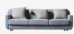 灰色墙画清新现代家居家装灰色沙发落地灯高清图片