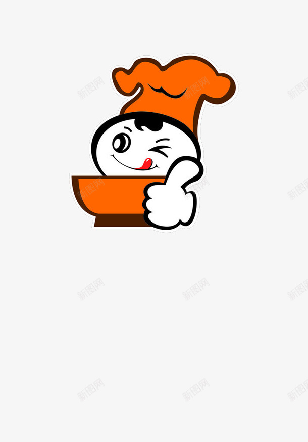 美味的馄饨png免抠素材_新图网 https://ixintu.com 卡通 卡通馄饨 可爱 大碗 好吃 帽子 橙色 美味 馄饨
