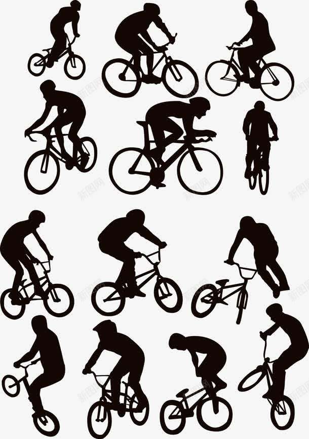 自行车极限运动png免抠素材_新图网 https://ixintu.com 剪影 单车 单车剪影 极限单车 极限运动 自行车