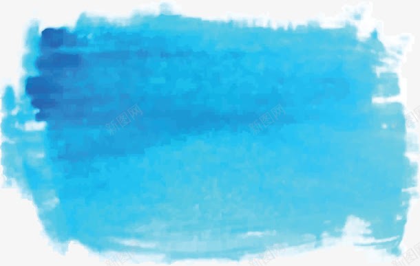 蓝色水彩涂鸦笔刷矢量图ai免抠素材_新图网 https://ixintu.com 水彩涂鸦 水彩笔刷 涂鸦笔刷 矢量png 笔刷 蓝色笔刷 矢量图