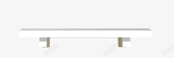 白色墙上摆件台png免抠素材_新图网 https://ixintu.com PNG 摆件台 木质 白色 简单