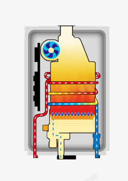 平面热水器平面热水器内部结构图高清图片