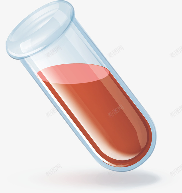 红色的实验的医疗试管矢量图ai免抠素材_新图网 https://ixintu.com 生物医药 生物医药产业 生物医药展板 生物医药广告 生物医药整容 药水 试管 矢量图