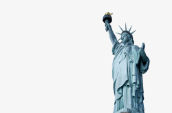 美国自由女神像雕像素材