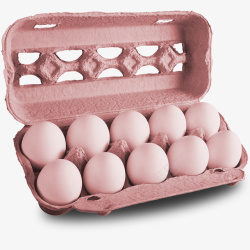 盒装鸡蛋一盒鸡蛋高清图片