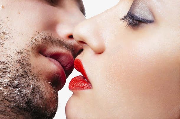 亲吻的时尚男女png免抠素材_新图网 https://ixintu.com 亲吻 人物情侣 时尚男女 浓妆