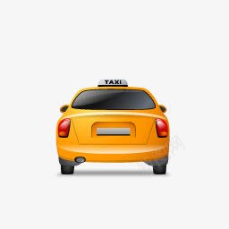 出租车回来黄色的Transpopng免抠素材_新图网 https://ixintu.com Back Taxi Yellow 出租车 回来 黄色的