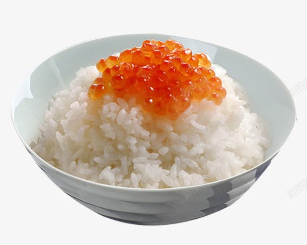 日式米饭饭碗png免抠素材_新图网 https://ixintu.com 日式瓷器 日式鱼子酱 白瓷碗 白色米饭 米饭实物 米饭碗