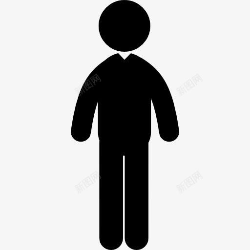 站着的人图标png_新图网 https://ixintu.com 人 人站立 男 男性