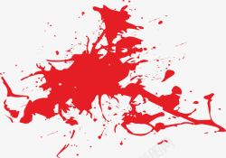 流出鲜红的血鲜红色喷溅血迹高清图片