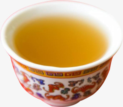 中华风西藏少数民族藏族青稞酒酒杯茶杯陶瓷高清图片