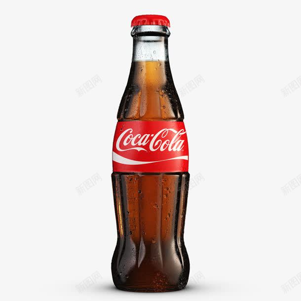 可口可乐玻璃瓶png免抠素材_新图网 https://ixintu.com 可口可乐 玻璃瓶