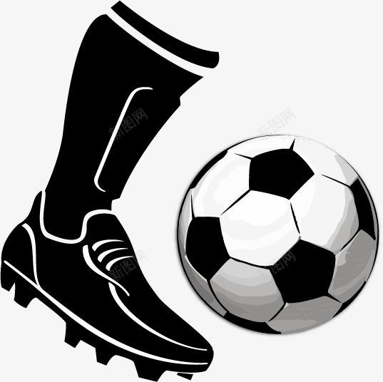 足球靴向量png免抠素材_新图网 https://ixintu.com 向量 足球 足球靴 踢足球