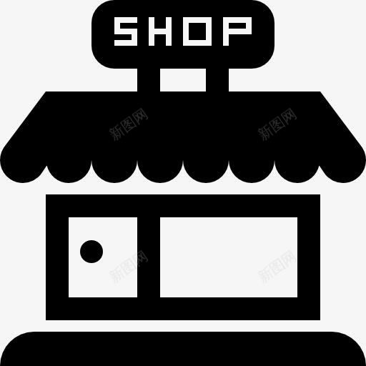 shop图标png_新图网 https://ixintu.com 商店 商户 商铺