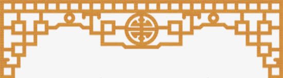 边框png免抠素材_新图网 https://ixintu.com 古风 精美 纹路 边框 金色 门框