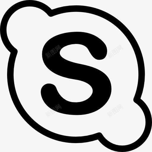 Skype图标png_新图网 https://ixintu.com Skype 品牌和标志 标志 标识 社交媒体 社交网络 视频电话