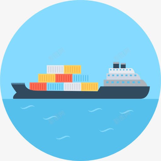 货船图标png_新图网 https://ixintu.com 交通 导航 航运 船舶 运输和交付 运输船